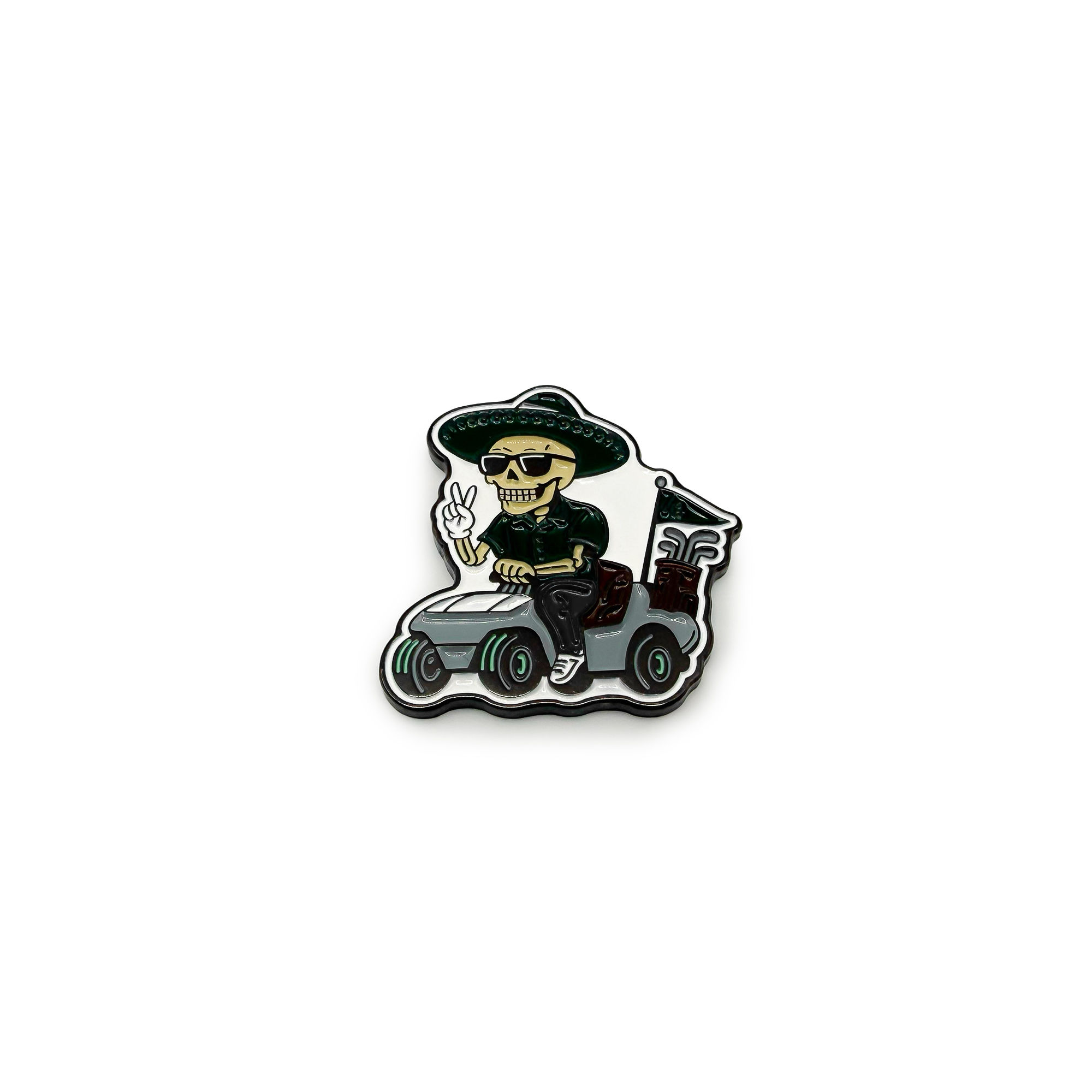 Assorted Golf Ball Marker (Caddie Calavera)