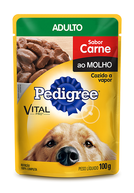 Sachê Pedigree Adulto Carne 100g
