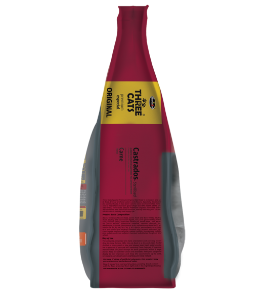 Miniatura: Ração Three Cats Castrados 10,1kg