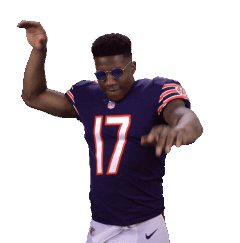 Chicago Bears Sticker Sticker by NFL (1).gif