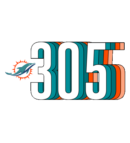 Game Day Football Sticker by Miami Dolphins.gif