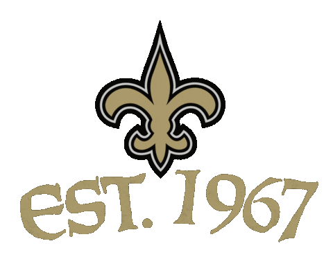 Nfl Sticker by New Orleans Saints.gif