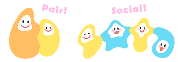 個別・集団療育のイメージ