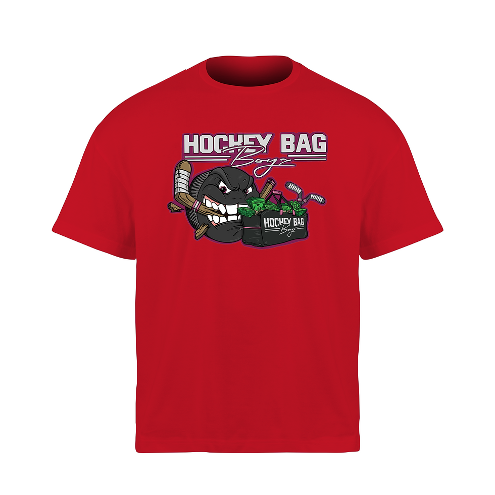 Thumbnail: HBB Puck Mens Tee - Pink
