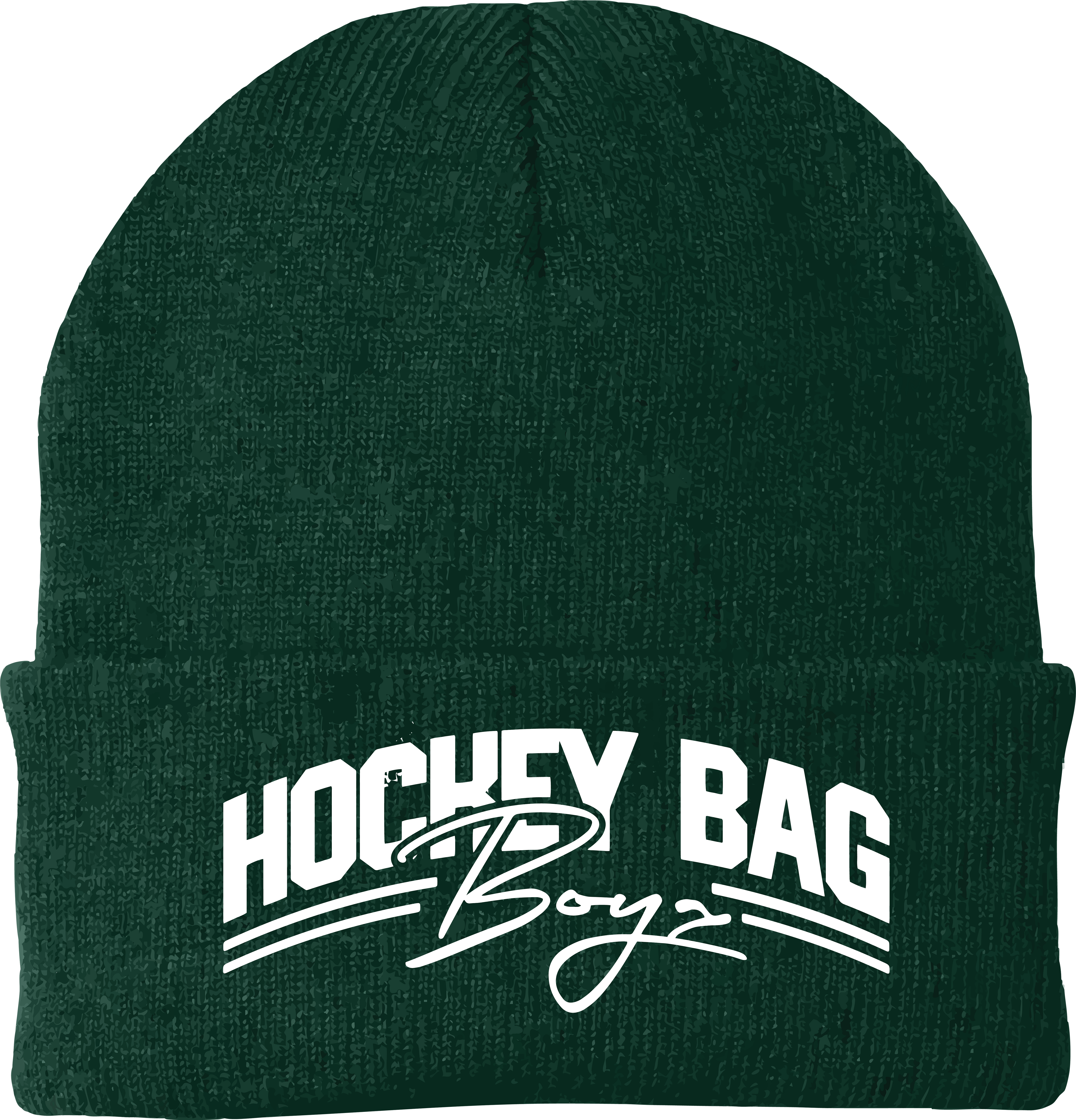 HockeyBagBoyz Green Beanie