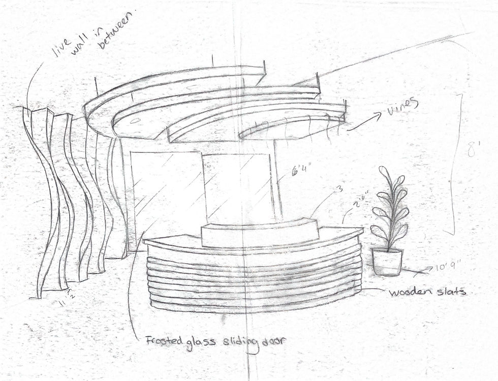 2023 - Dental office reception ideation