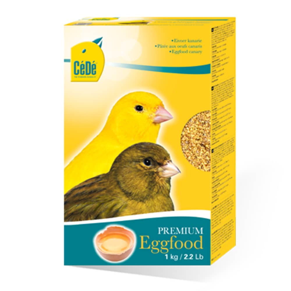 CEDE PATEE AUX OEUFS CANARIS SEC JAUNE 1 KG