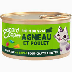 Miniature : EDGAR & COOPER CHAT MORCEAU SAUCE  85 G