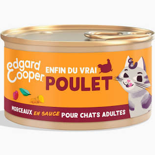 Miniature : EDGAR & COOPER CHAT MORCEAU SAUCE  85 G