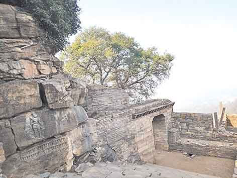 Ajaigarh, the seat of Chandella recovery.