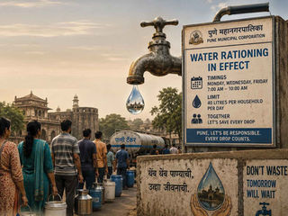 Water rationing in Pune