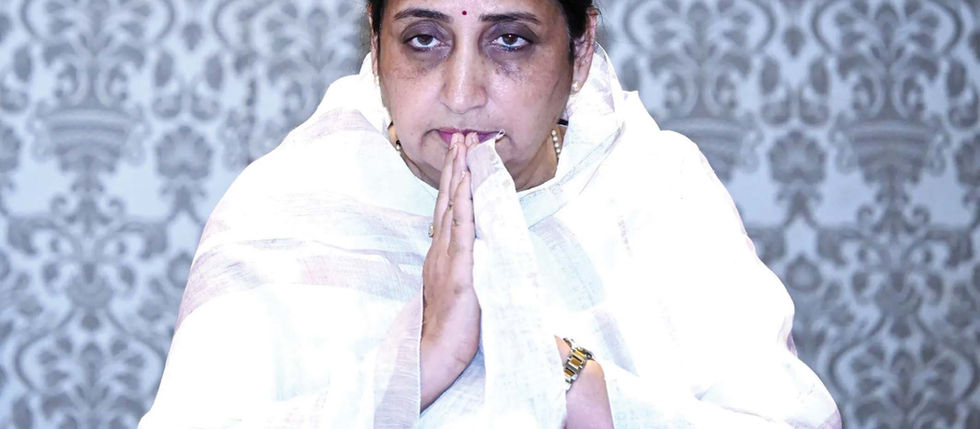 Waiting for her Turn