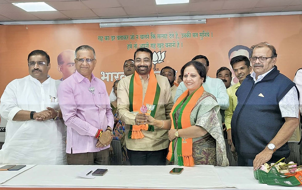 BJP’s mega induction drive in Nashik amid local friction