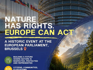 Rights of Nature in Brussels July 2nd