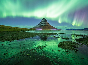 Aurora at Kirkjufell