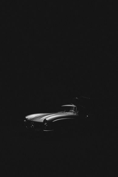 Classic Mercedes car photographed in Los Angeles by Aaron McKenzie