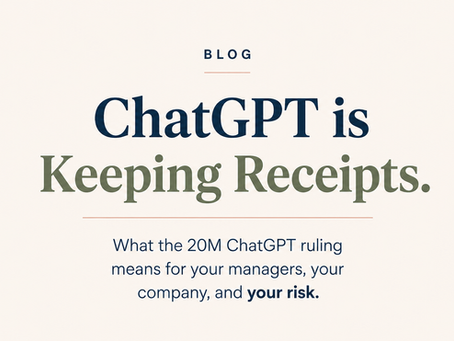 ChatGPT is keeping receipts.