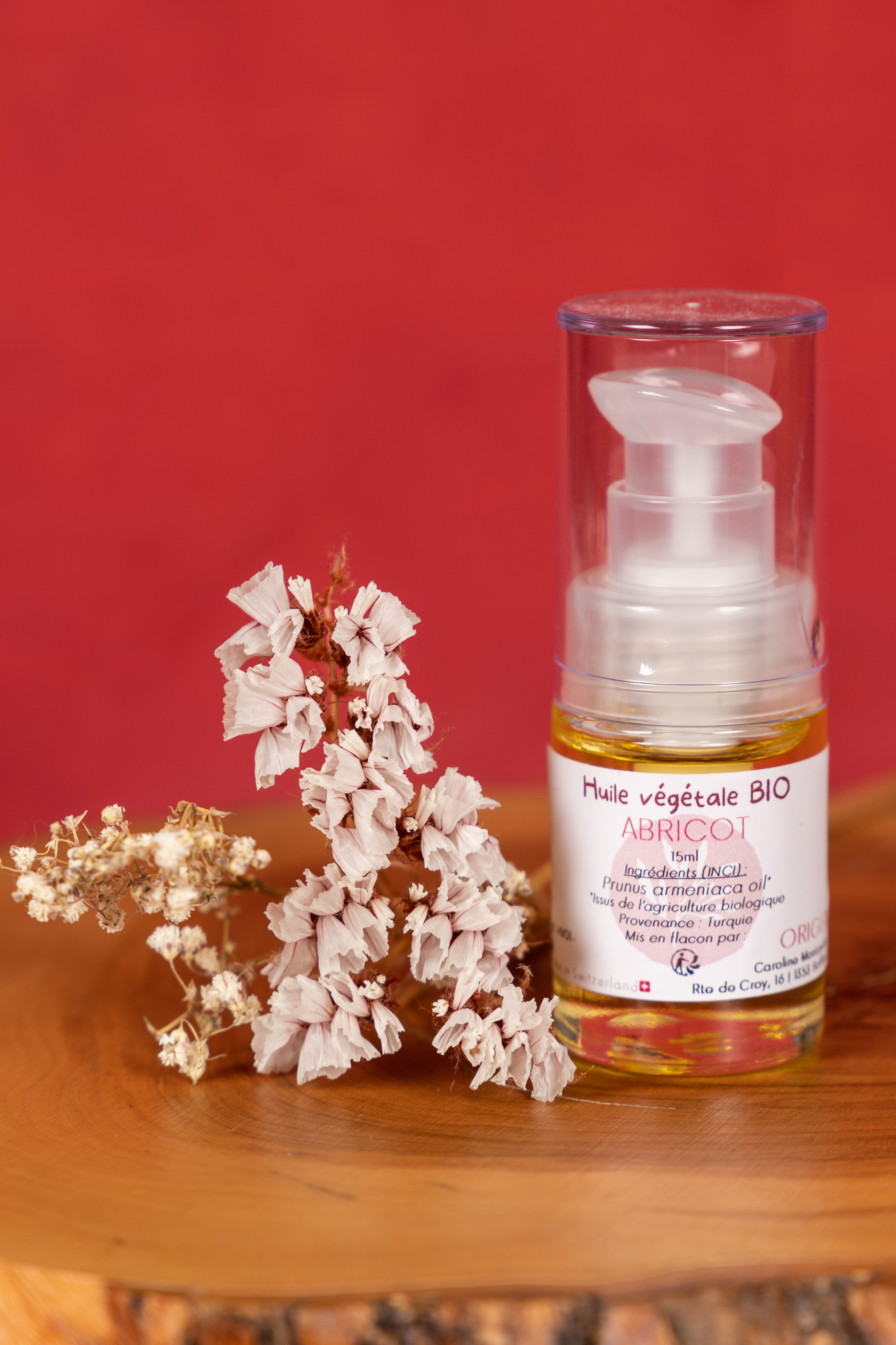 Huile de noyau d'abricot bio