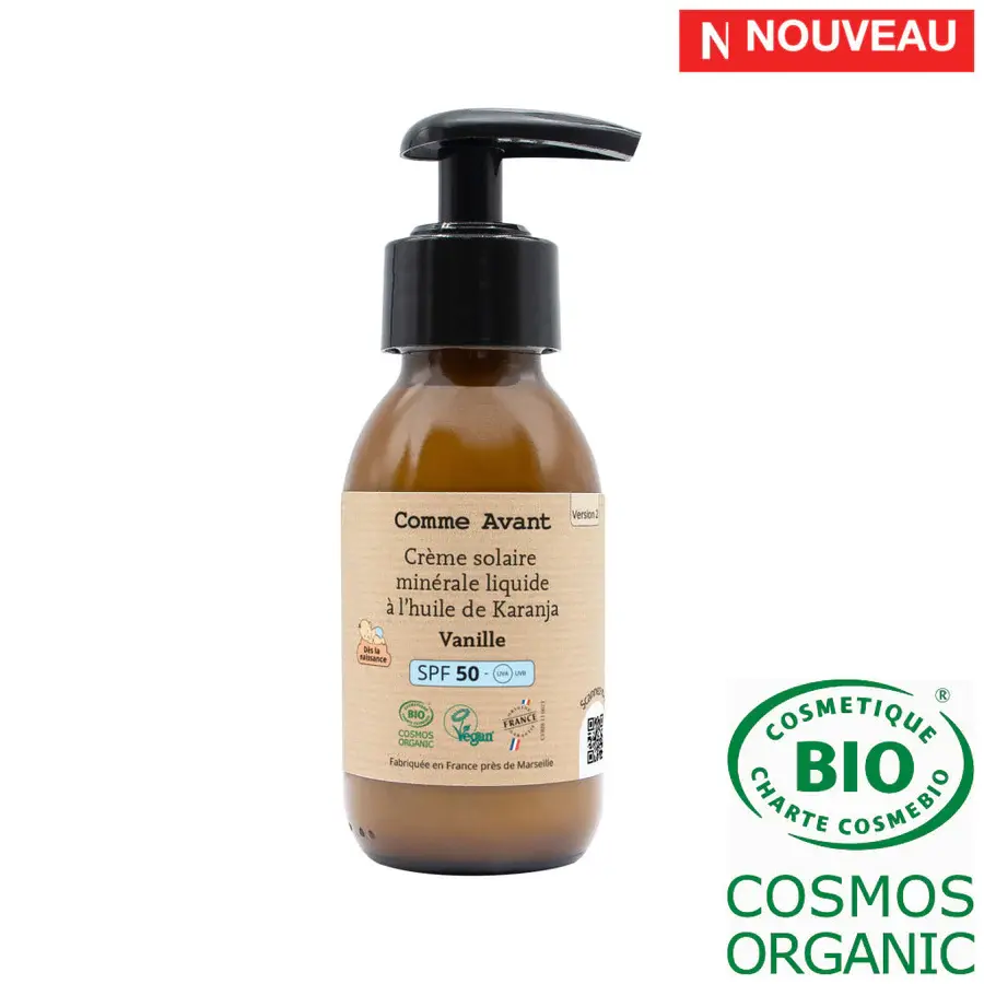 Miniature : Crème solaire liquide "Comme Avant"