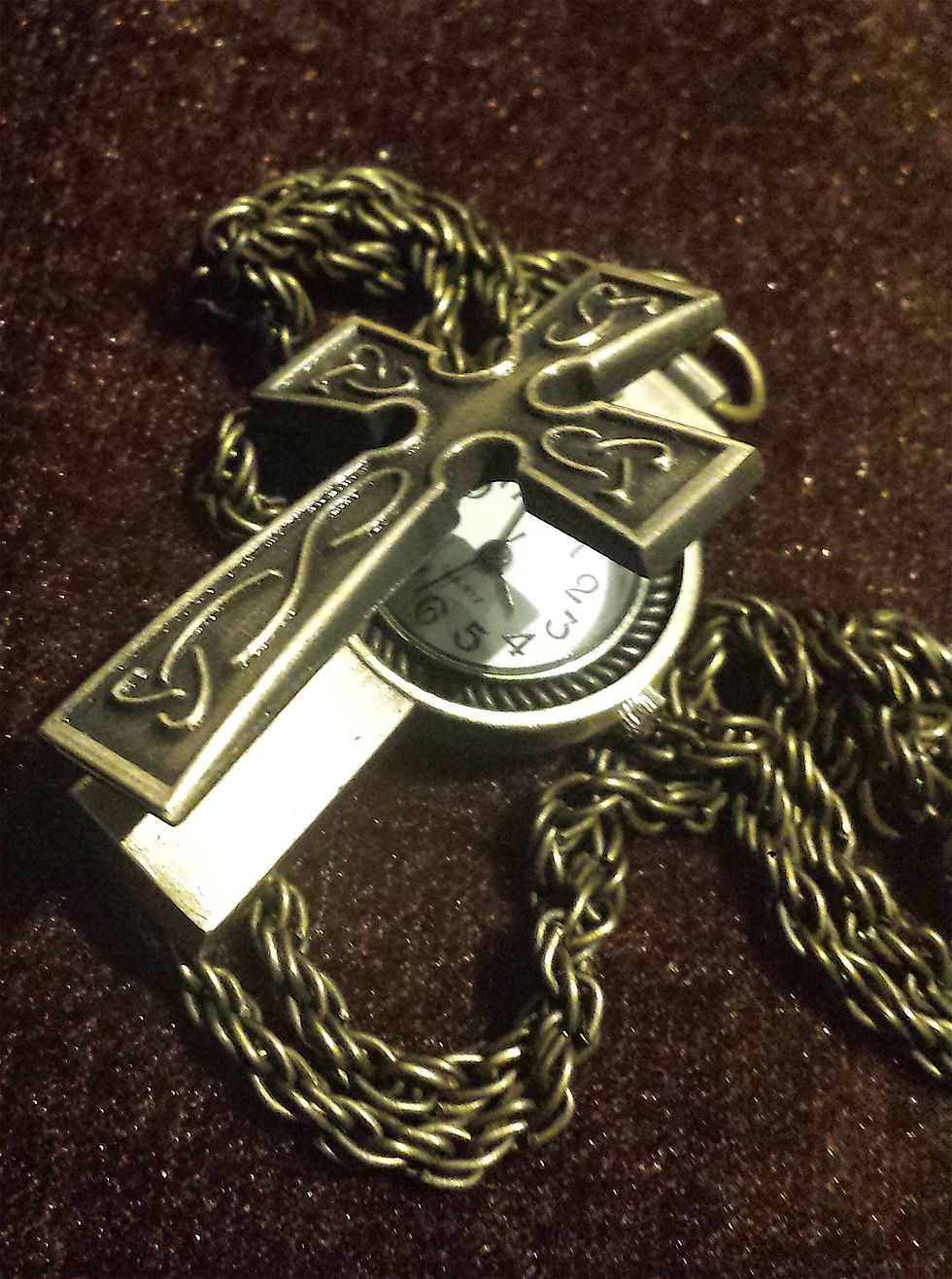 Thumbnail: Celtic Cross Pocket Watch Model No. 3