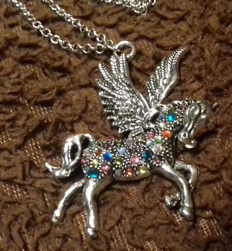 Thumbnail: Rainbow Pegasus  Pendant