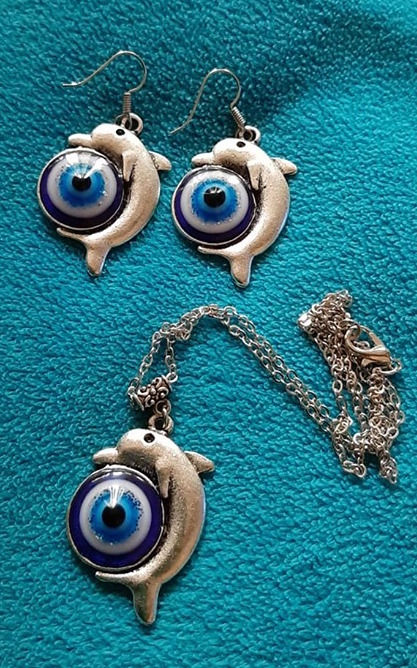 Thumbnail: Dolphins Evil Eye Set 2
