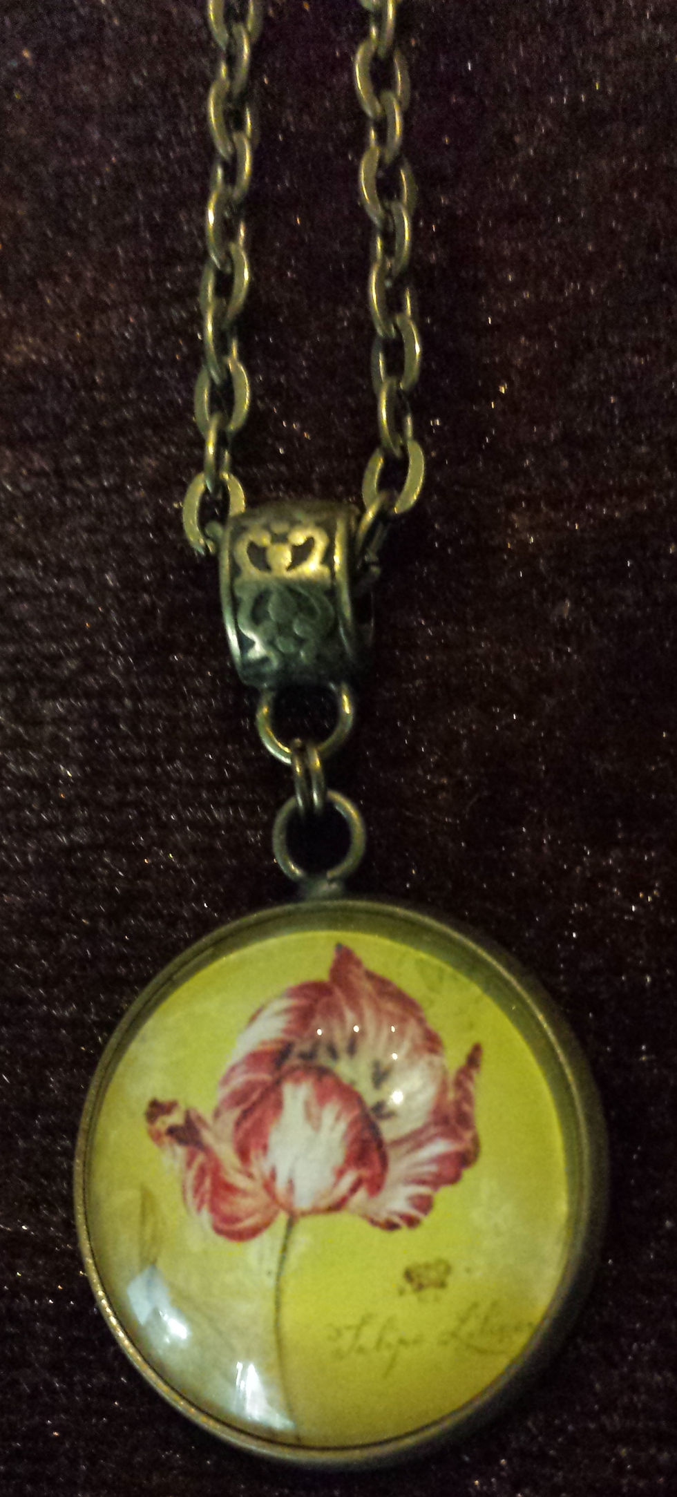 Thumbnail: Antique Bronze Tulip Set Model No. 12