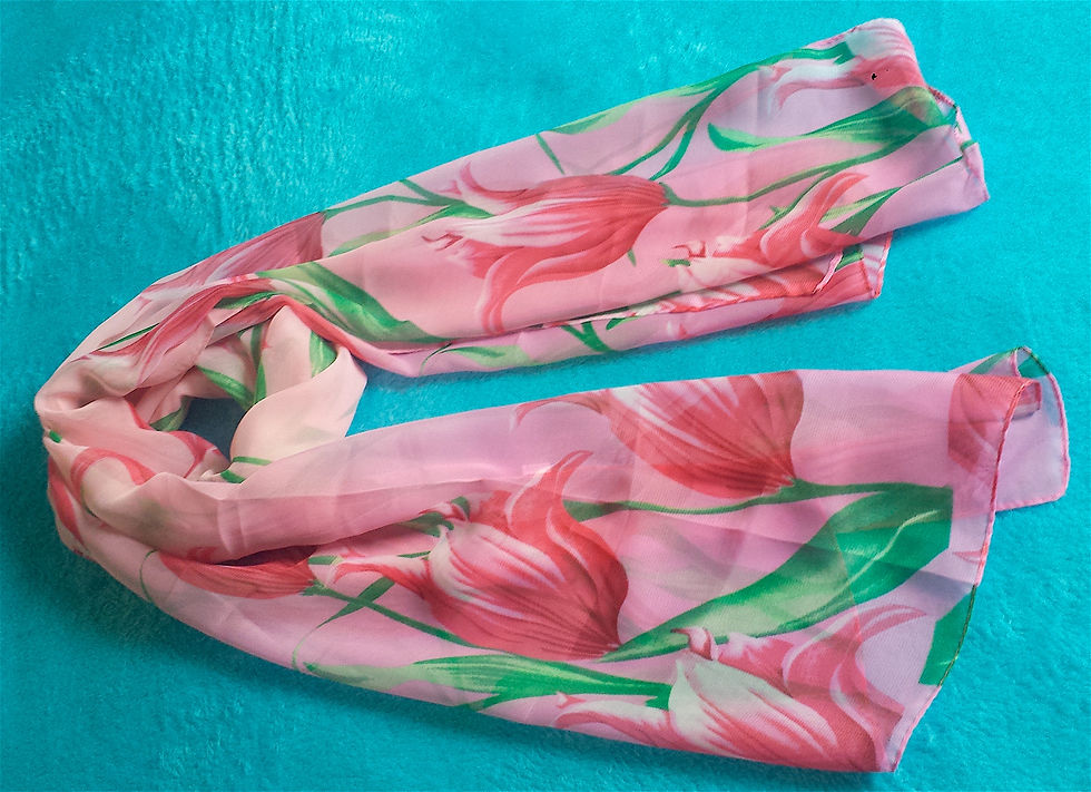 Thumbnail: Chiffon Tulip Scarf