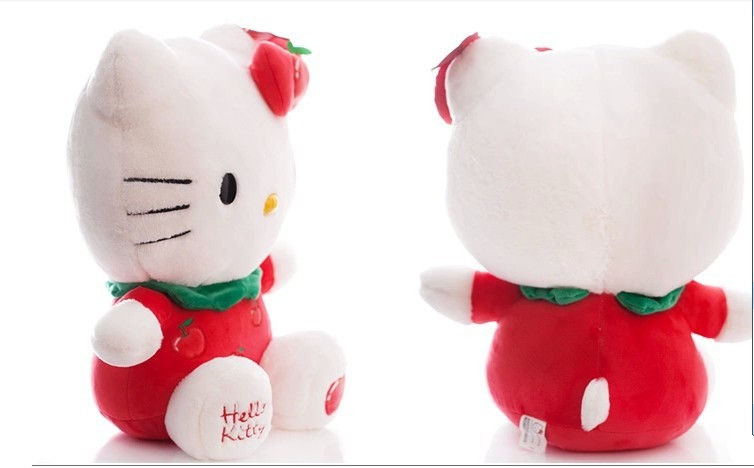Thumbnail: Hello Kitty Apple Plush - 45 cm