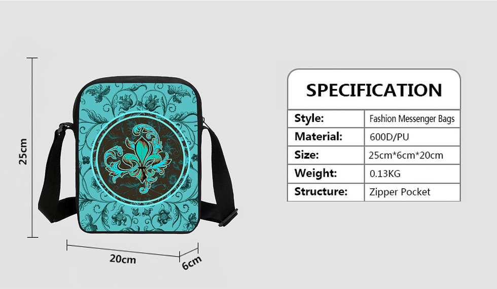 Thumbnail: 3 Pieces Fleur de Lis Bags Set by "MauMarina Jewelry" Designs