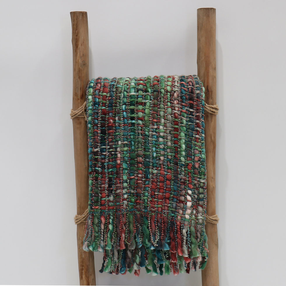 Thumbnail: Woven Throw - Night Blues