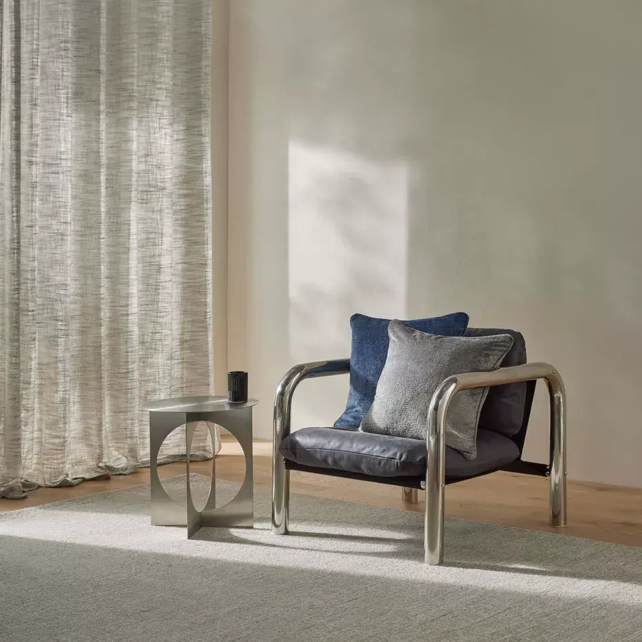 Thumbnail: Weave Kaia Mist Wool Floor Rug