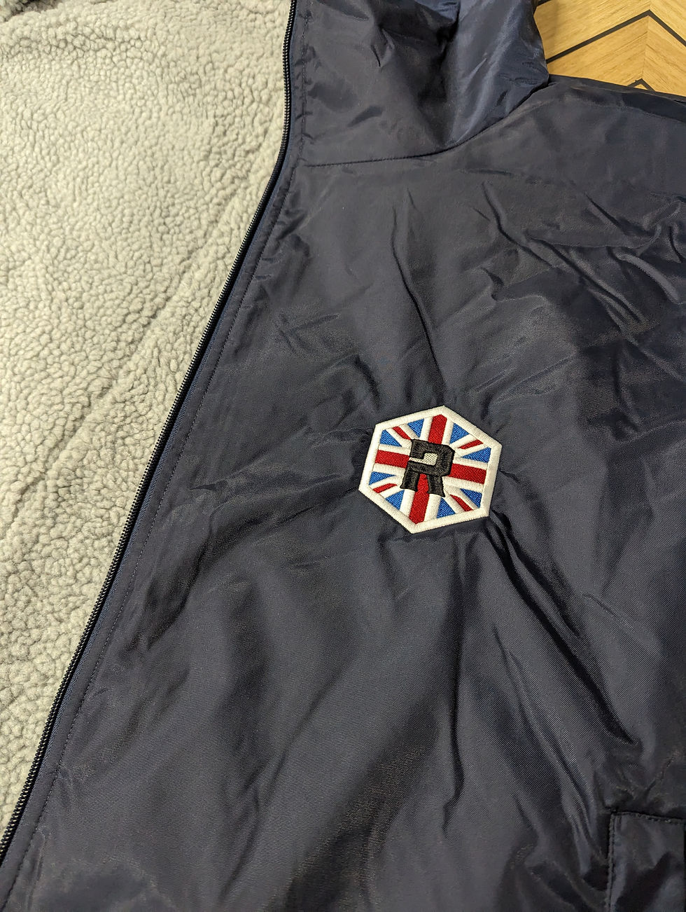 Thumbnail: Retro Navy Dry Robe