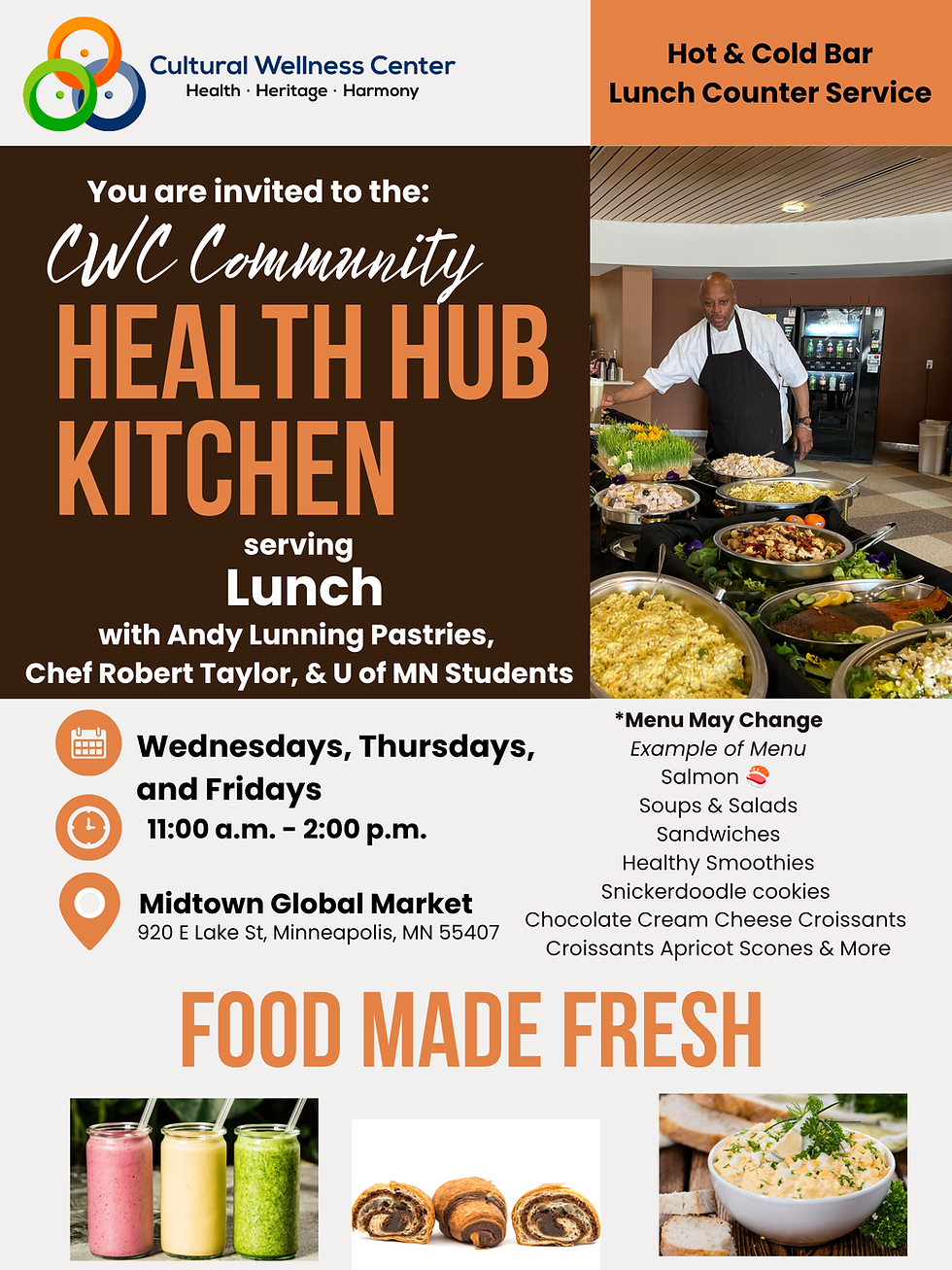 Because Food is Medicine...Meet Me at the Counter!