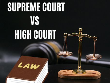 🚨SUPREME COURT VS HIGH COURT⚖️