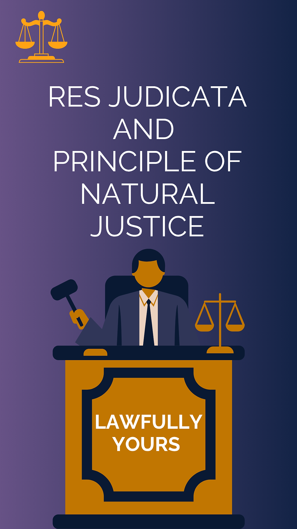 🎯RES JUDICATA CAN'T BE INVOKED WITHOUT FAIR OPPORTUNITY TO RESPOND💡