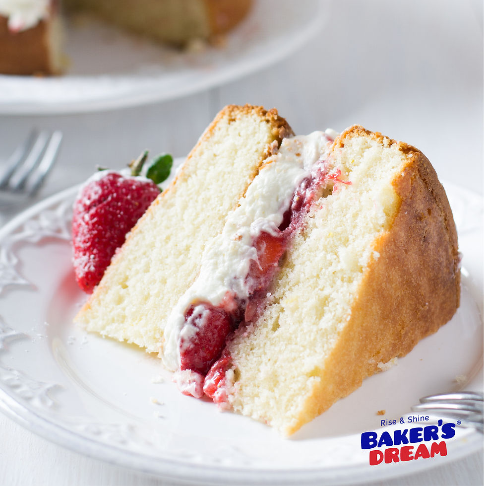 Baker's Dream Vanilla Sponge Cake Recipe