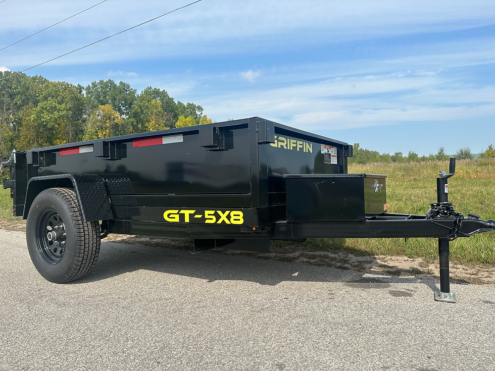 Thumbnail: Griffin 5x8 Dump Trailer