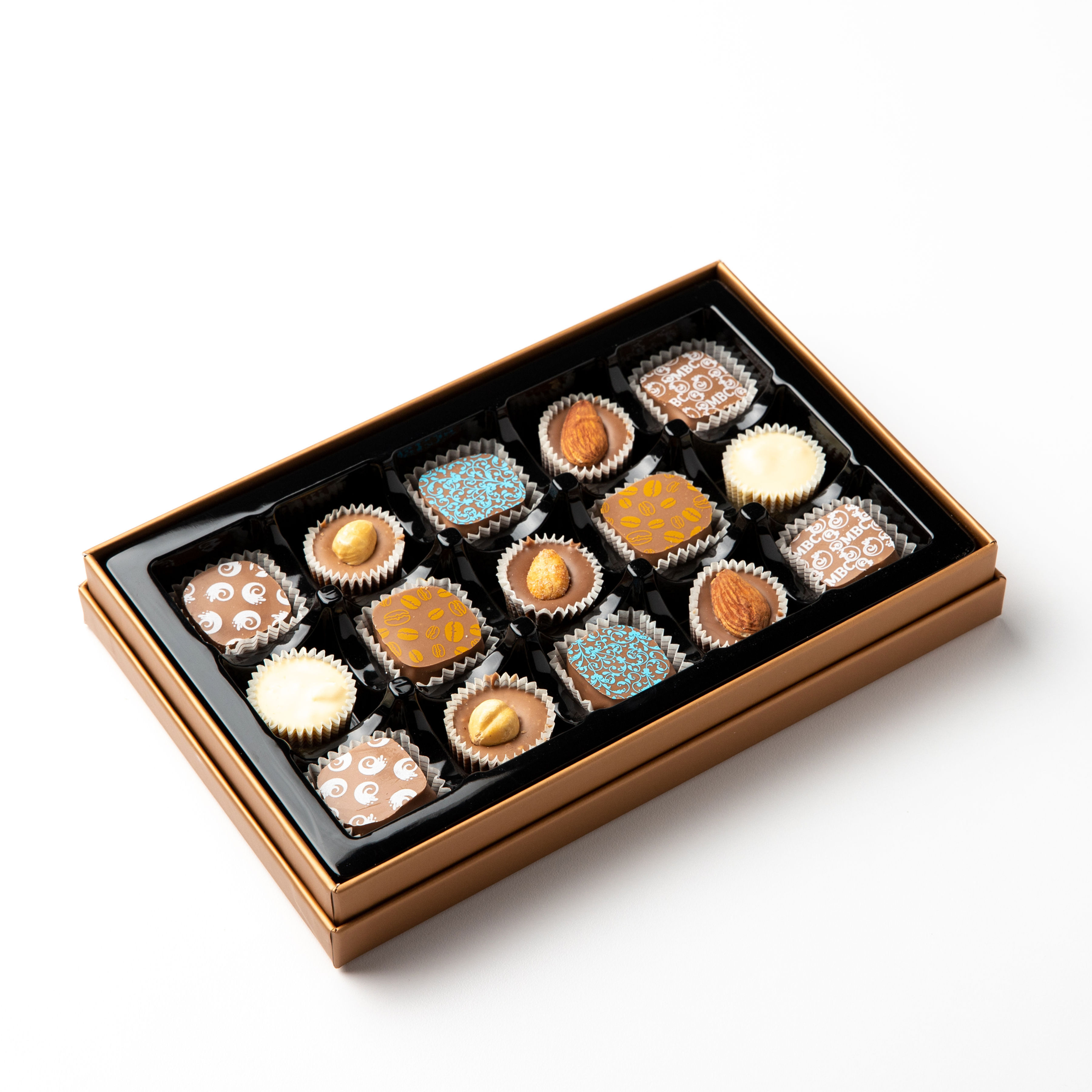 Contempo 15 PC Truffle & Cluster Chocolate Box