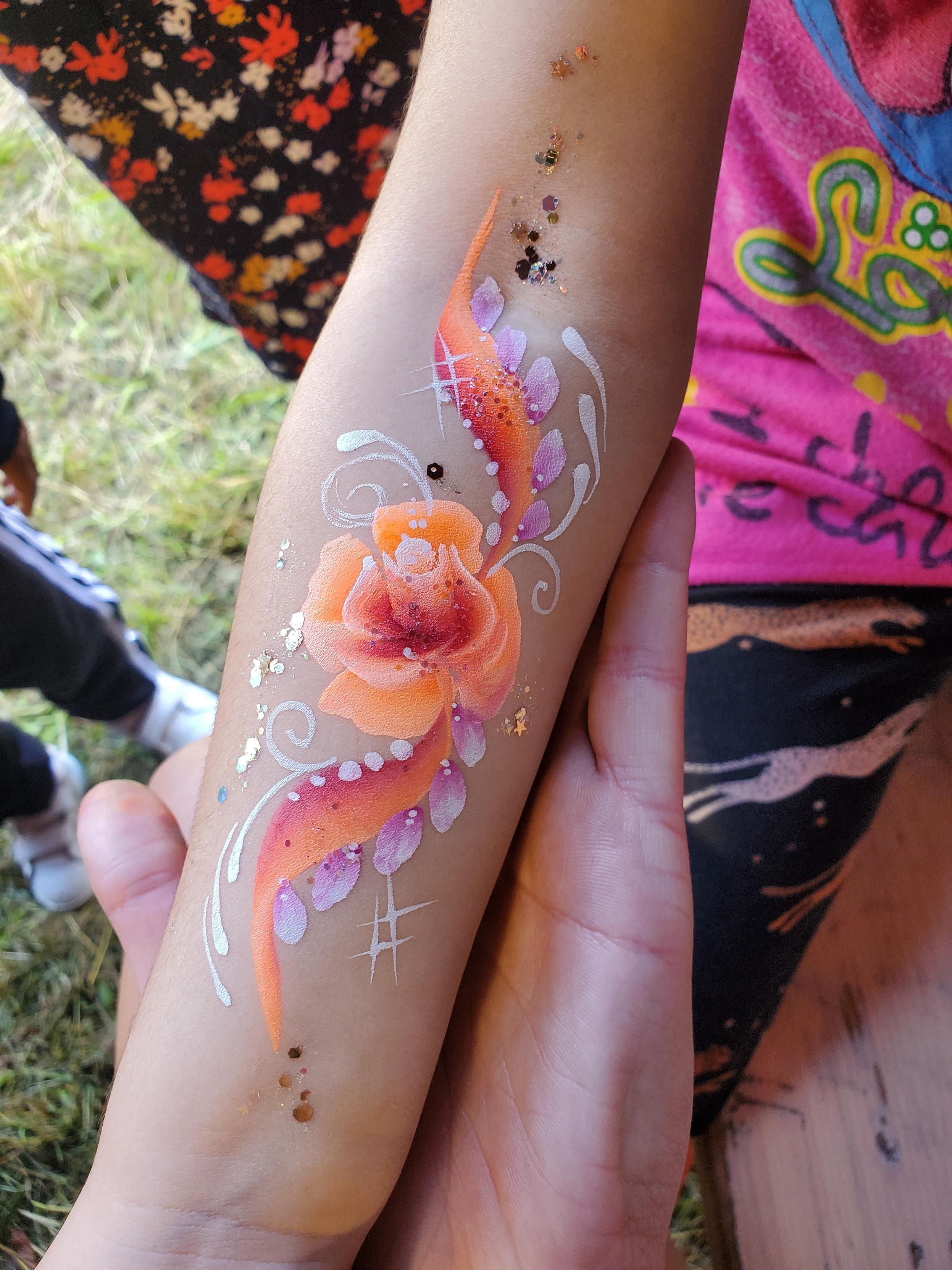 photo du faux tatouage 