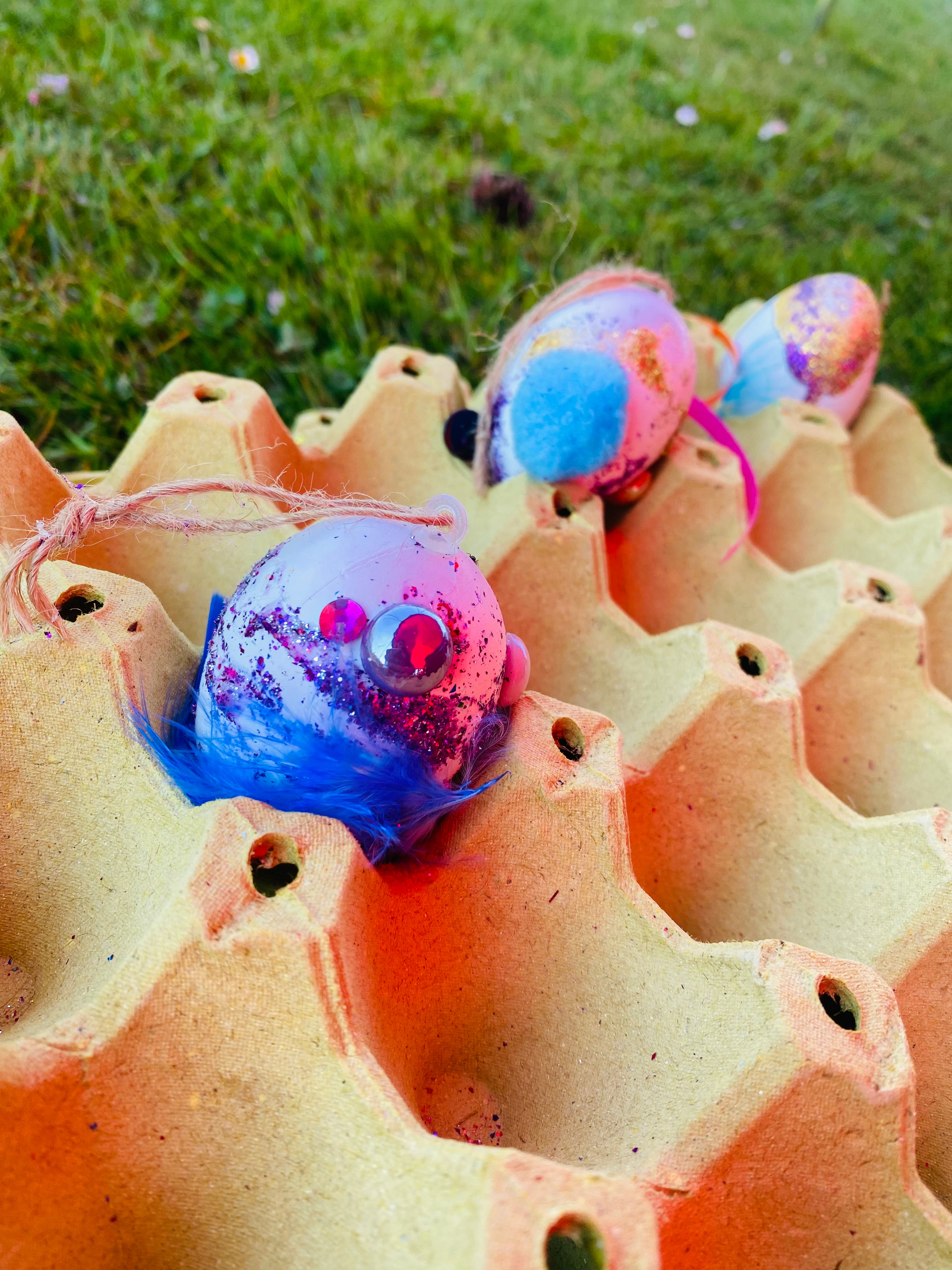 Photo d'un "œuf magique" en barquette