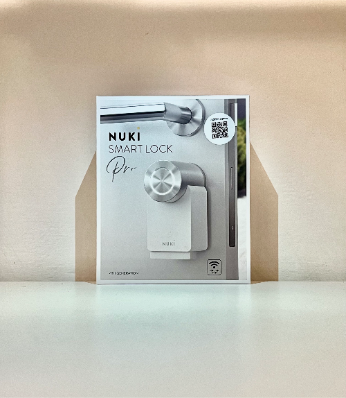 מנעול חכם לדלת Nuki Pro 4th Generation / קודן וטביעת אצבע