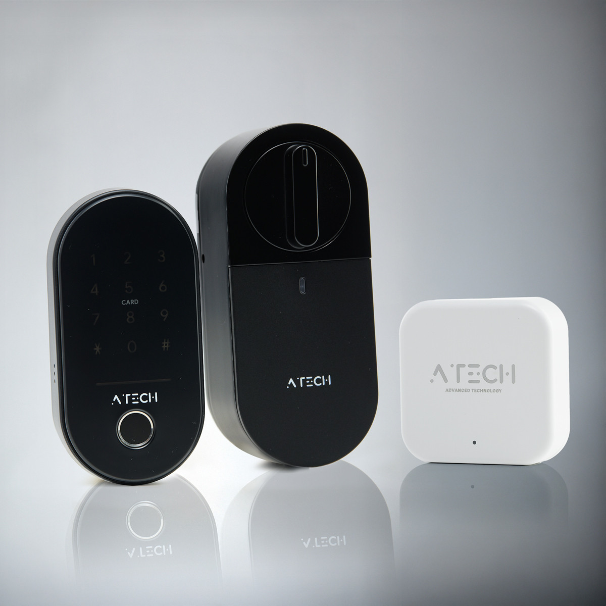 AT-Lock-Q28 - מנעול חכם עם קודן ופתיחה מרחוק