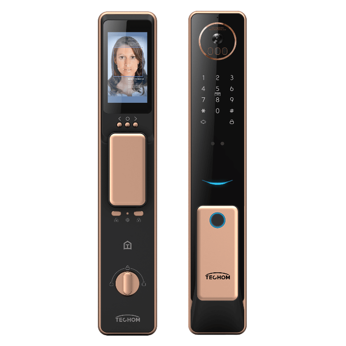 תמונה ממוזערת: מנעול חכם טקהום פרימיום ברונזה שחור