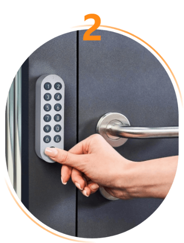 תמונה ממוזערת: מנעול חכם לדלת לוק אין – Lockin G30עם אפליקציה, קוד וטביעת אצבע