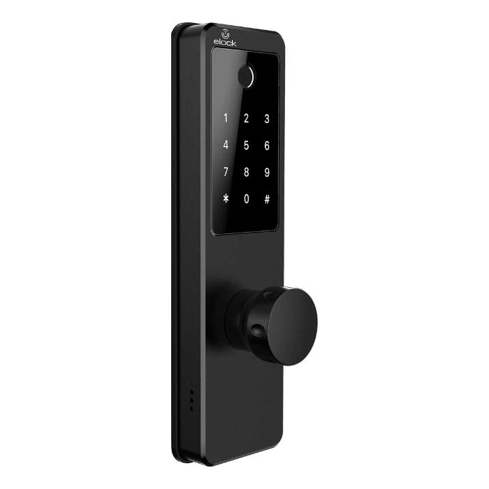 תמונה ממוזערת: מנעול חכם לדלת אילוק וויז Elock Wize אפליקציה, טביעת אצבע, קודים, שלט רחוק