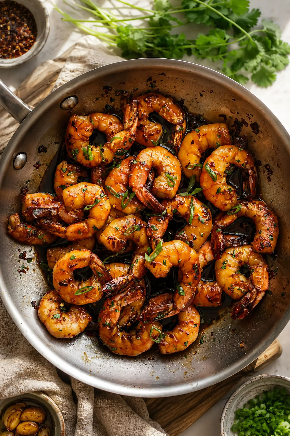 Quick Honey Garlic Shrimp