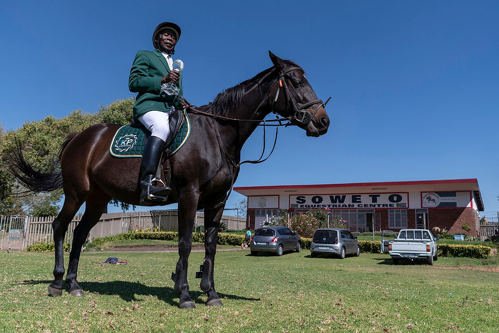 Enos Mafokate on home ground