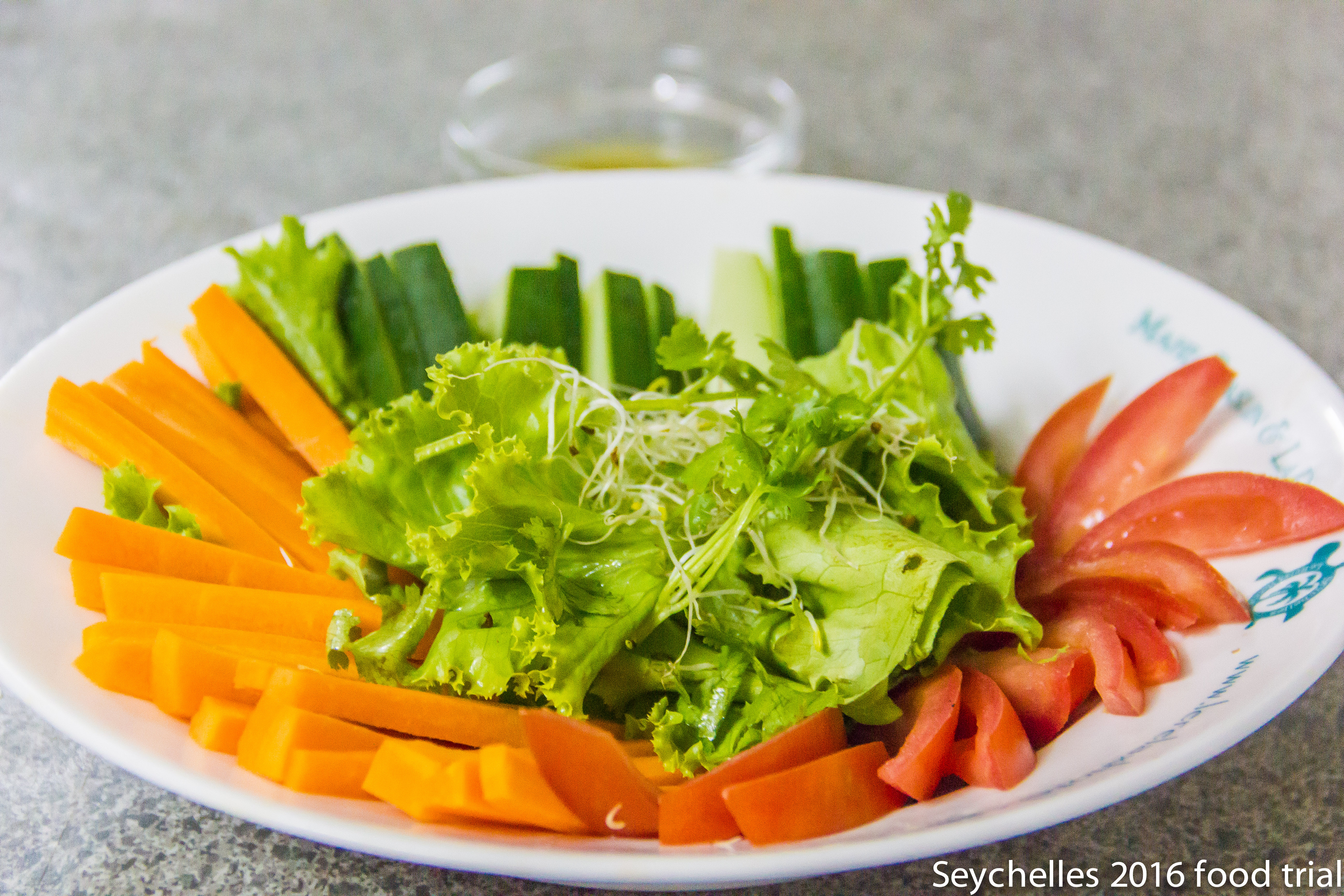 Arranged Food and Objects