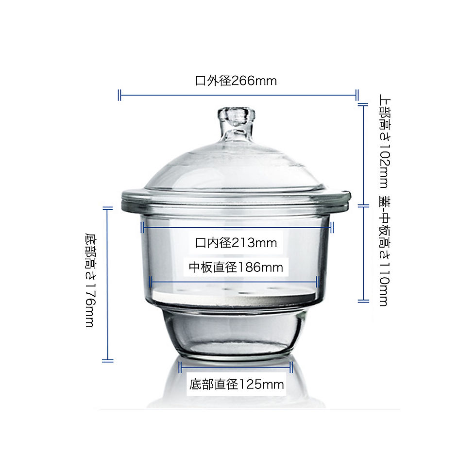 サムネイル： ガラスデシケーター